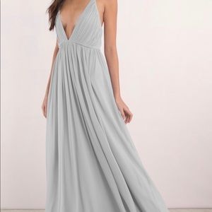 Tobi James Grey Maxi Dress